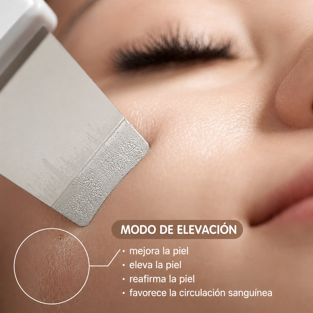 GlowSonic — Peeling ultrasónico limpieza facial