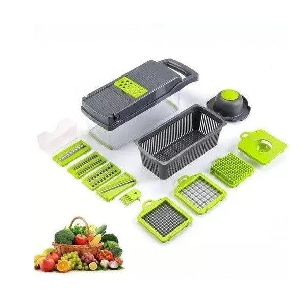 SliceMax — Cortador de verduras multifuncional 15 en 1