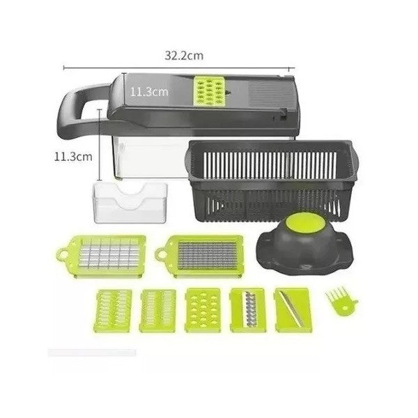 SliceMax — Cortador de verduras multifuncional 15 en 1