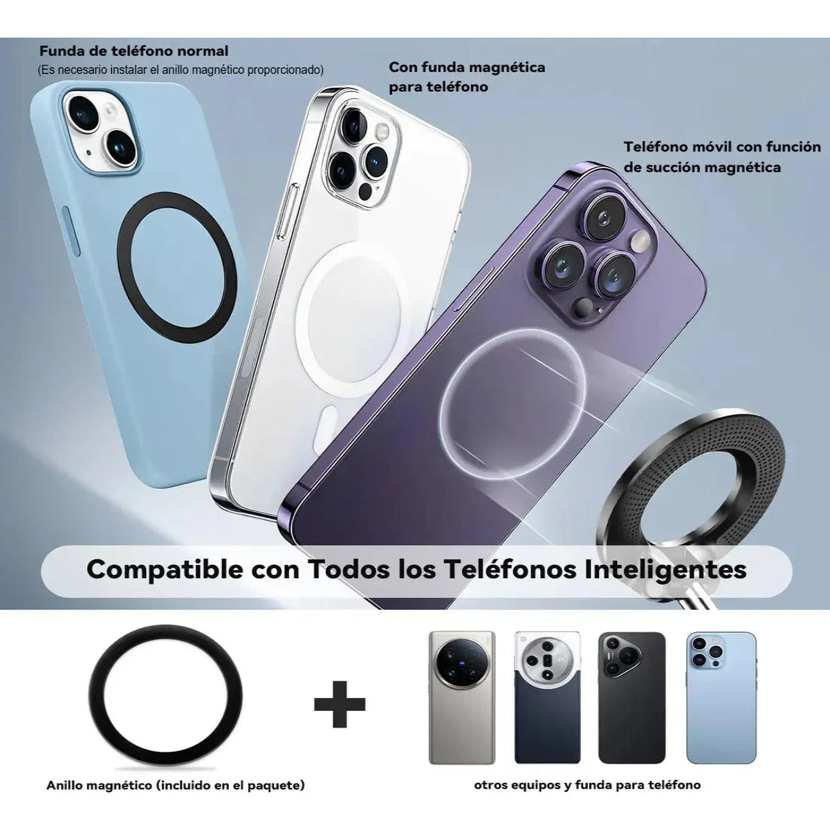 MagMount — Soporte magnético para teléfono en el carro