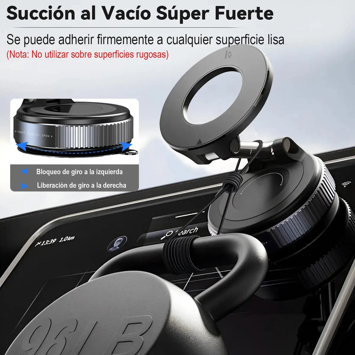 MagMount — Soporte magnético para teléfono en el carro