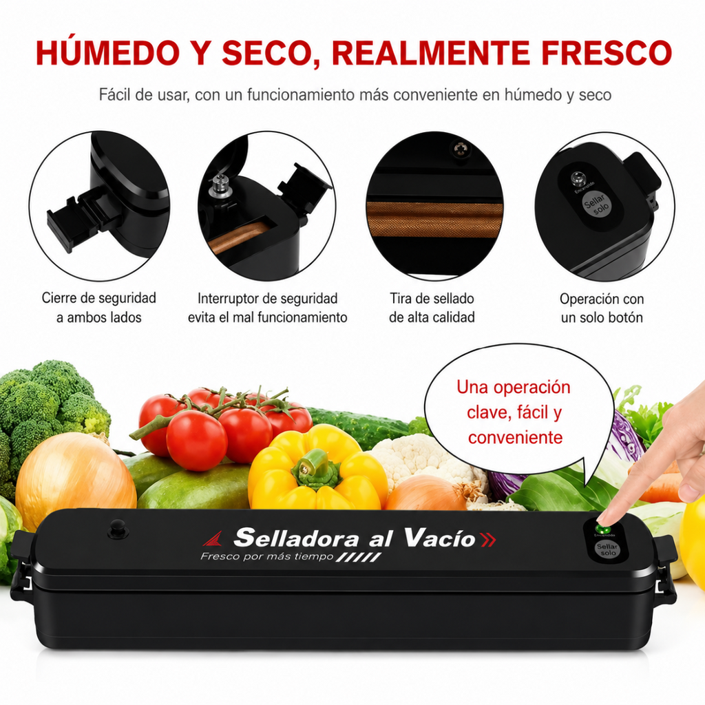 FreshSeal — Conserva 3x más tiempo
